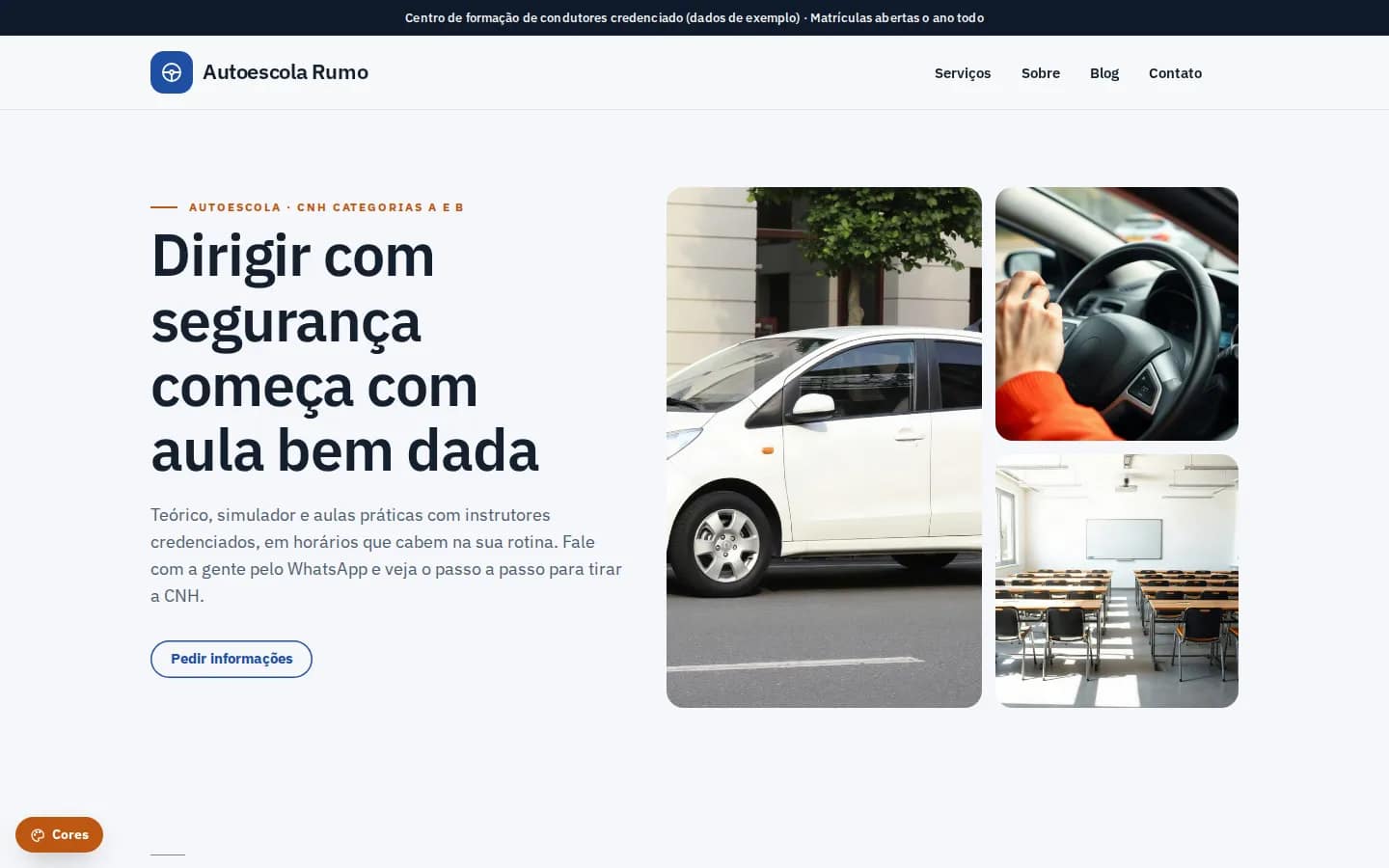 Autoescola Rumo — autoescola (cfc)
