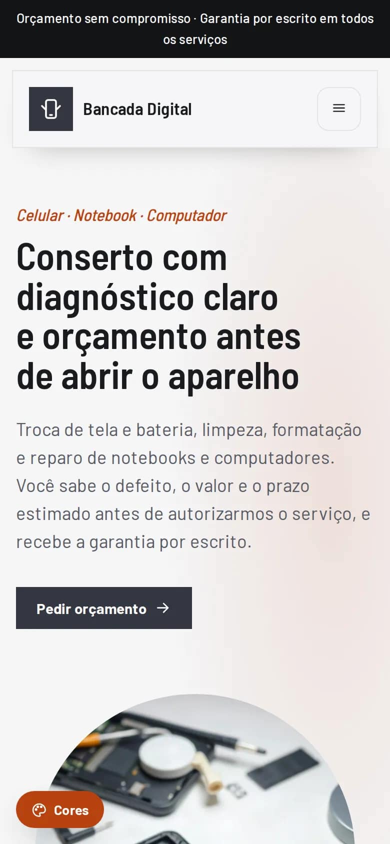 Bancada Digital — assistência técnica de celular e informática no celular