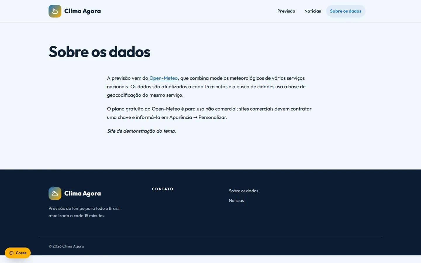 Página interna