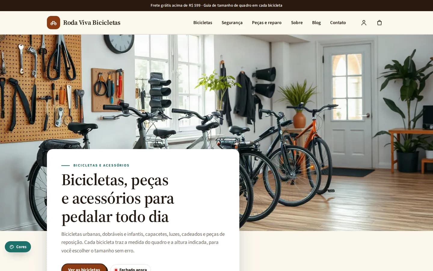 Roda Viva Bicicletas — bicicletas e acessórios