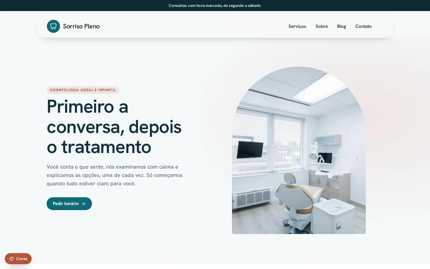Sorriso Pleno — consultório odontológico