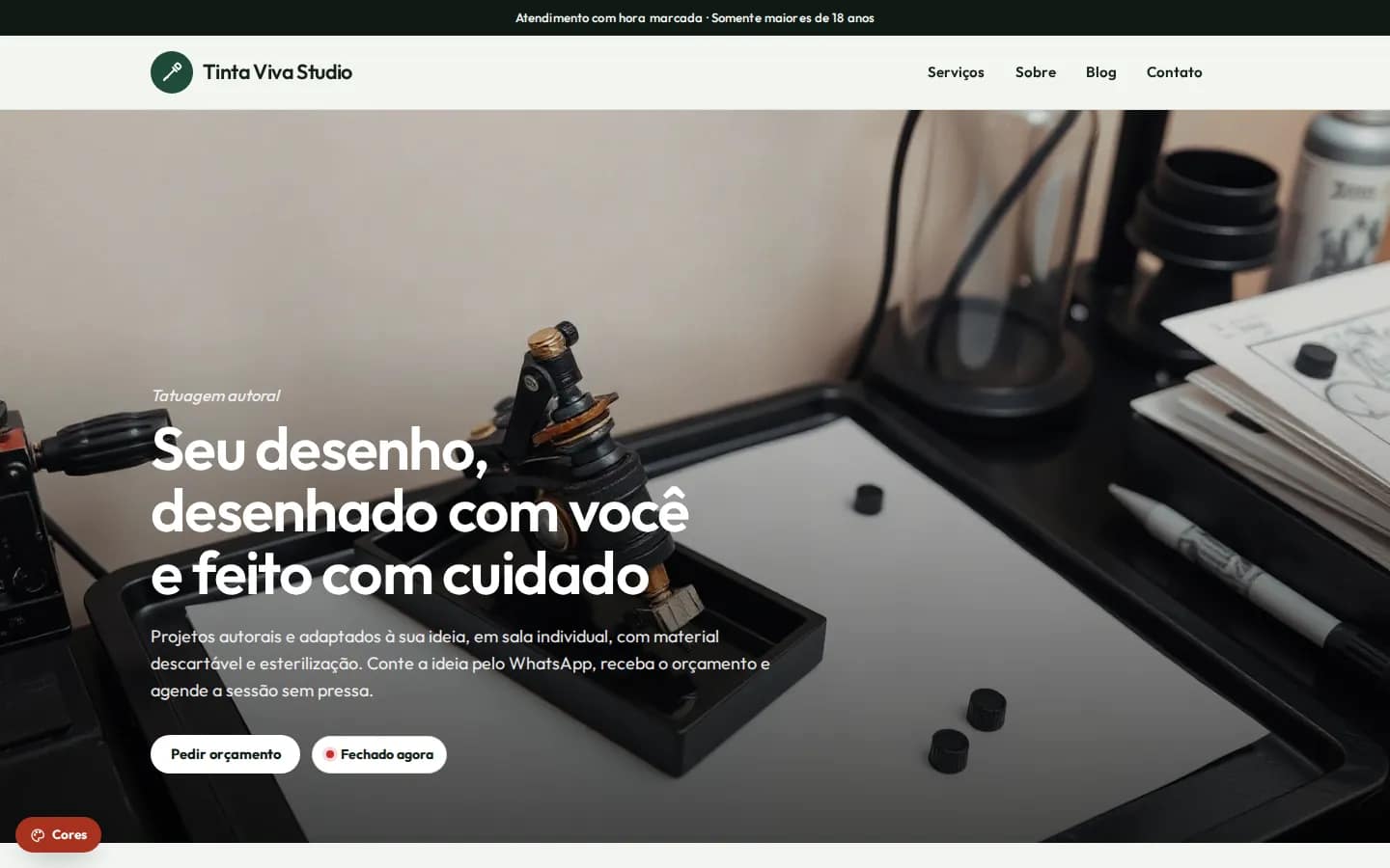 Tinta Viva Studio — studio de tatuagem