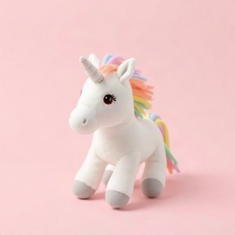Unicórnio de pelúcia 35 cm