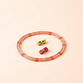 Pista de corrida com looping