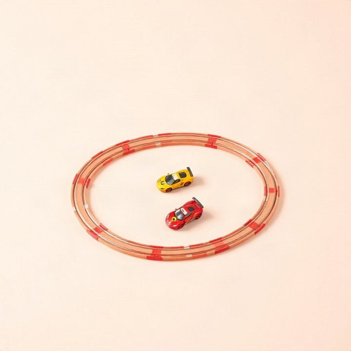 Pista de corrida com looping